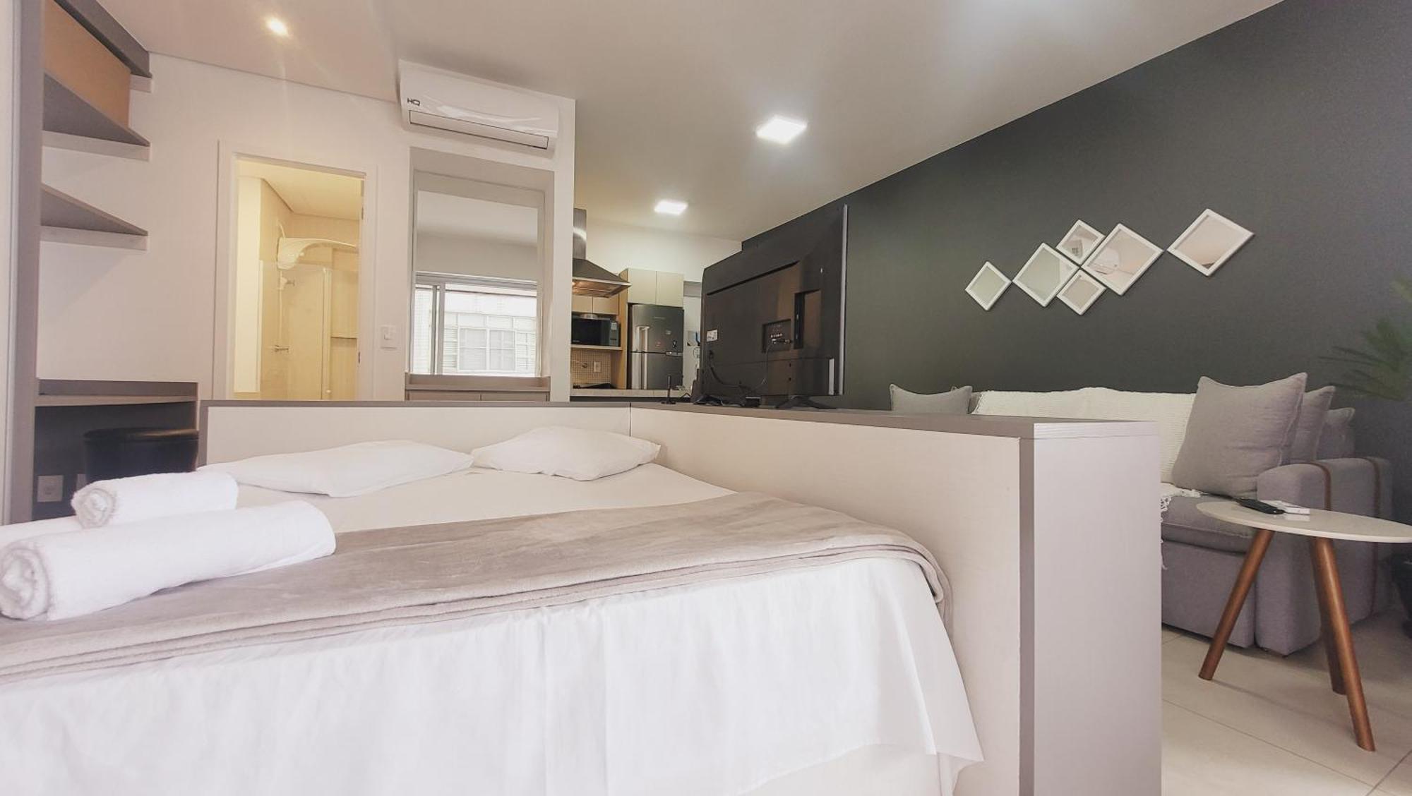 Apartamento Book - Unlimited 618 - Veja E Escute O Mar Santos (Sao Paulo)